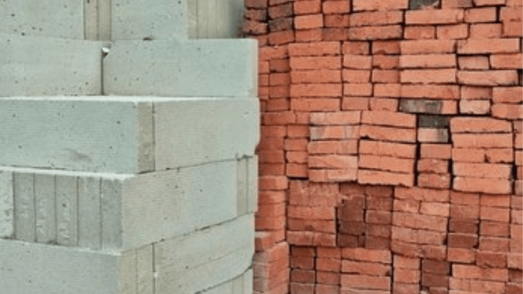 Comparison of AAC blocks and red bricks for budget home construction in Bangalore